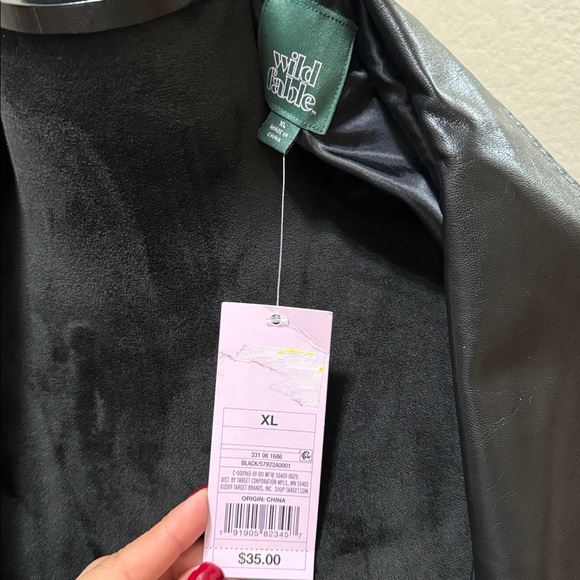 Wild Fable Size XL Faux Leather Jacket! - Picture 9 of 9